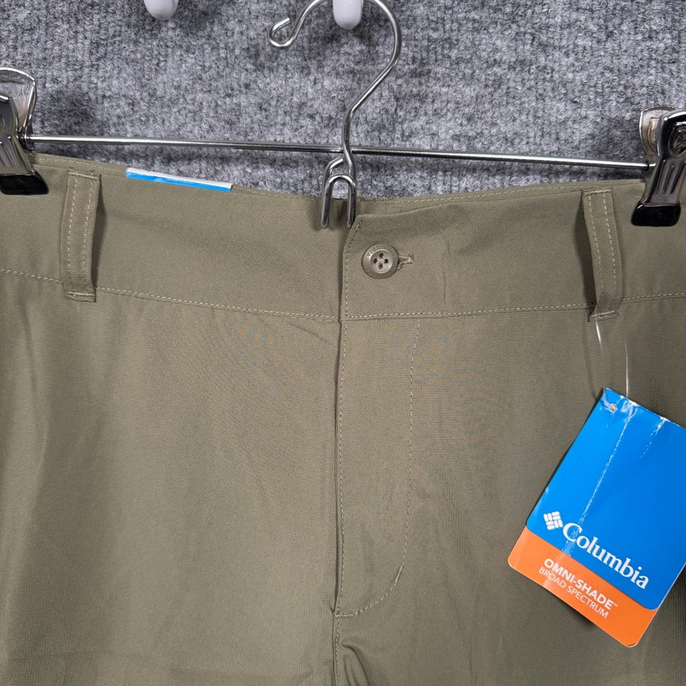 New Columbia Womens Sz 8 Shorts Court Utility Hiking Outdoors Adjustable Hem - Picture 4 of 12